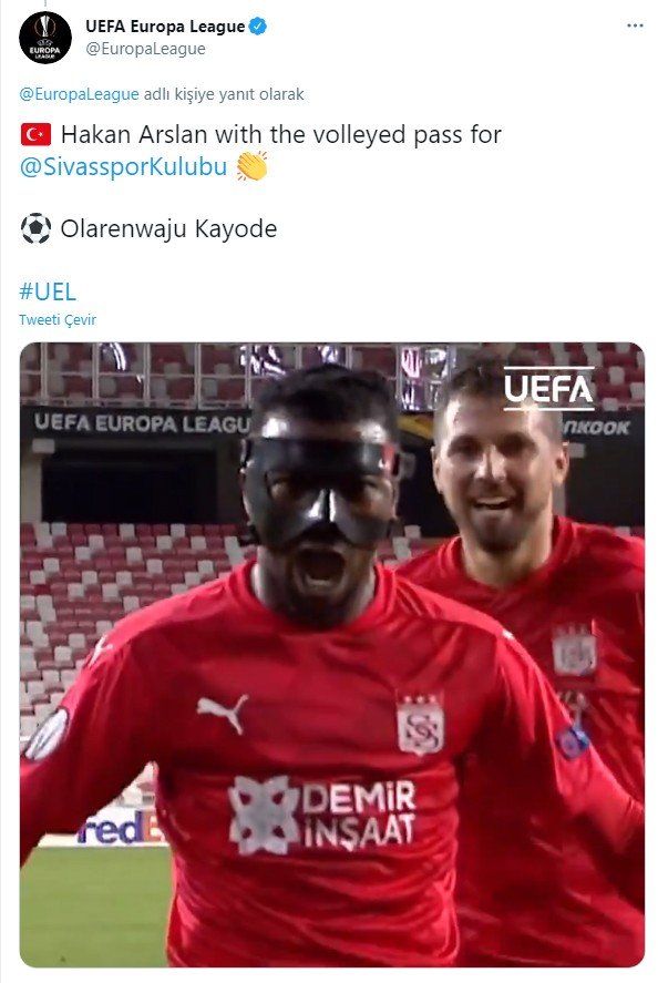 UEFA’dan Sivasspor hatırlatması