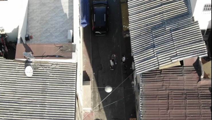 İstanbul’da suç makinesi şahıs drone ile yakalandı