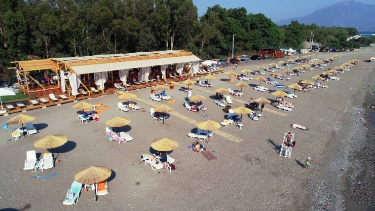 Karaot Halk Plajı sezona hazır