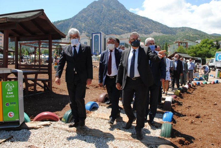 Eğirdir’de Sıfır Atık Parkı açıldı