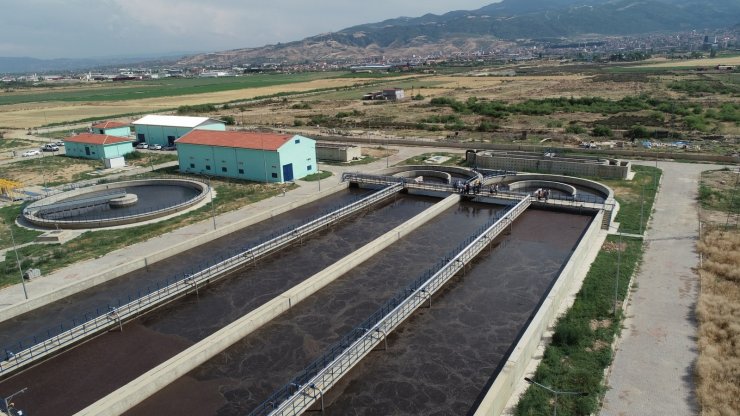 Alaşehir’de evsel atıksular doğaya arıtılarak salınıyor