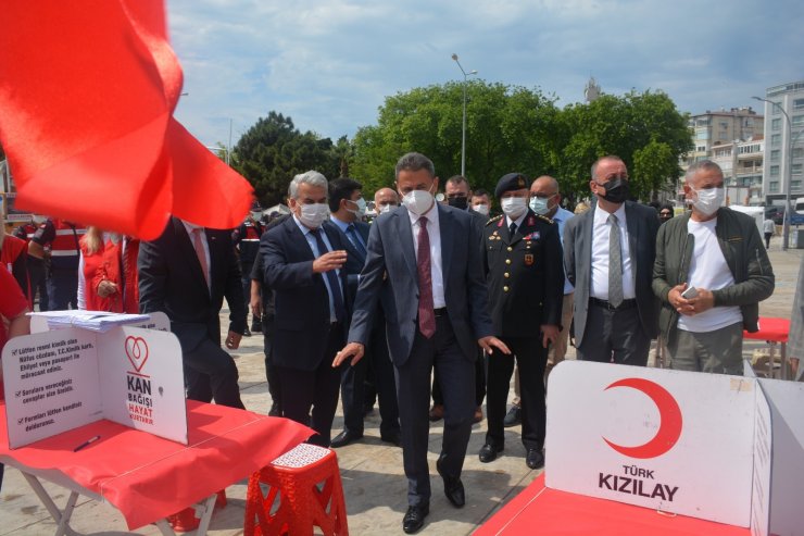 Sinop protokolü ve askerlerden kan bağışı