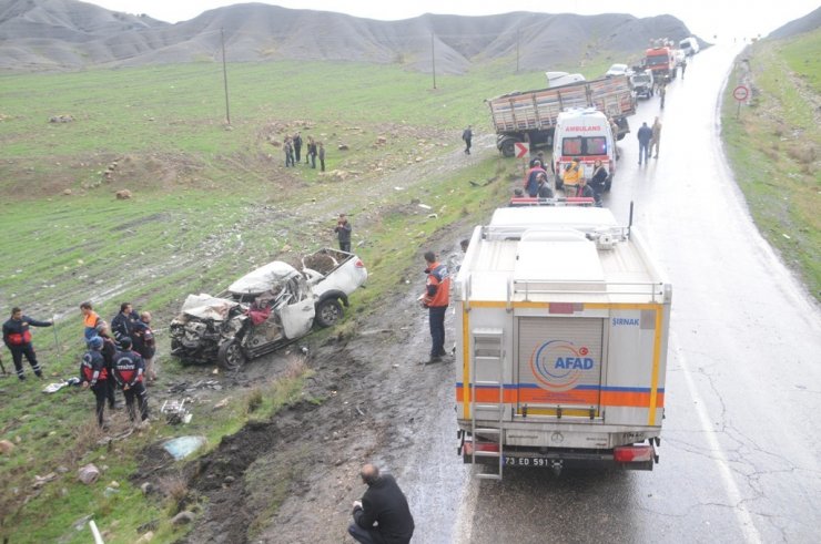 Şırnak’ta trafik kazaları azaldı