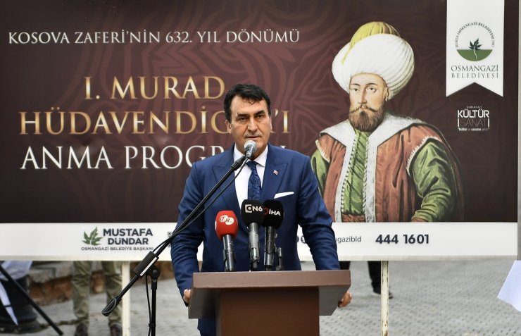 Murat Hüdavendigar, Kosova’dan sonra Bursa’da da anıldı