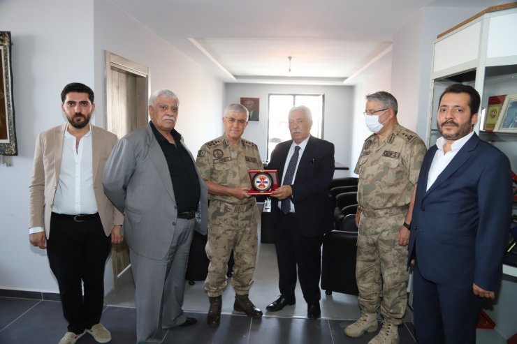 Orgeneral Çetin’den Paşa Kurşunluoğlu’na ziyaret