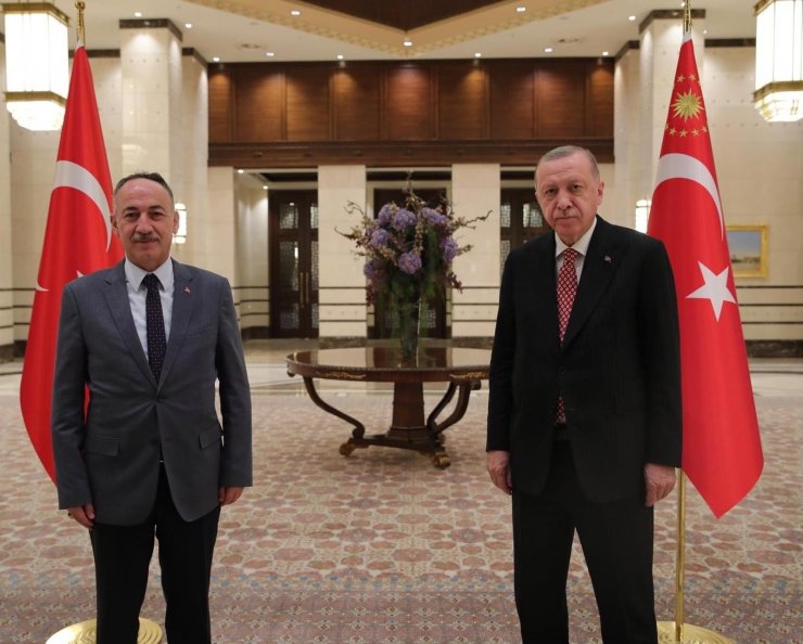 Başkan Saygılı, Cumhurbaşkanı Erdoğan ile görüştü