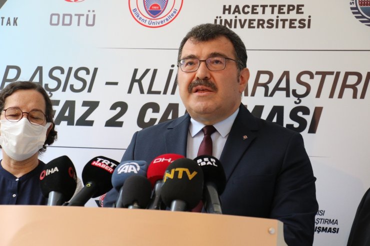 TÜBİTAK Başkanı Hasan Mandal: “VLP, Dünya Sağlık Örgütü’nün listesinde yer alan bir aşımız”