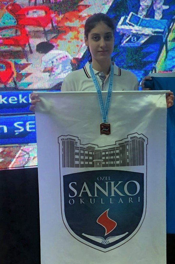 SANKO okullarının yüzme başarısı