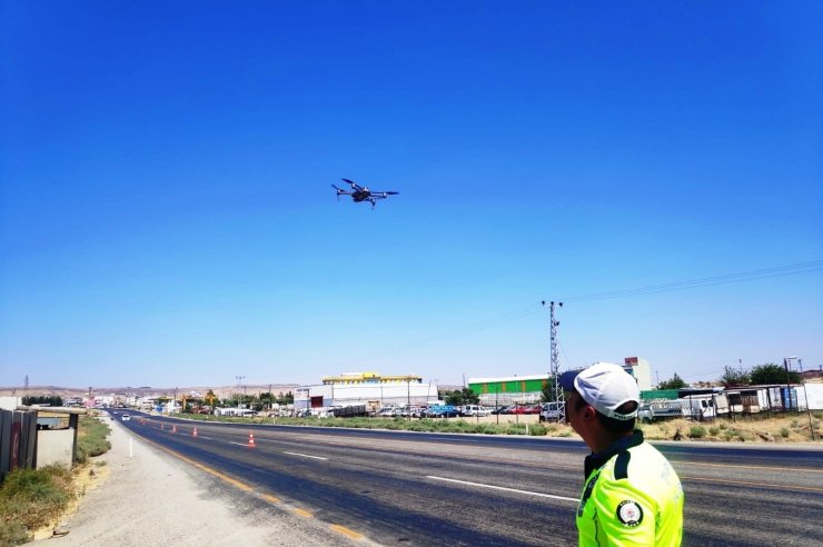 Bayram’da kazaları en aza indirmek için dronlu denetim yapılıyor