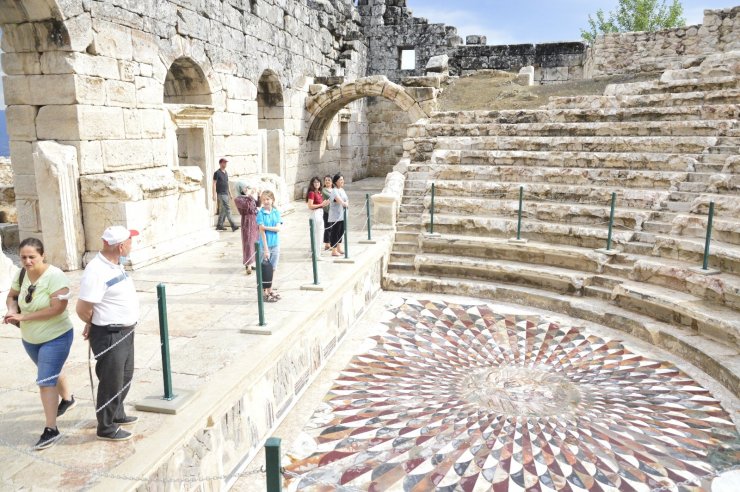 Kibyra Antik Kenti’ni bayramda 3 bin 500 kişi ziyaret etti
