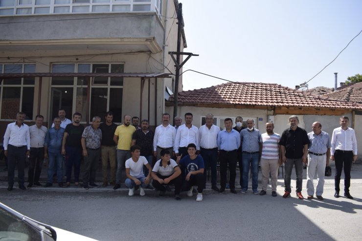 MHP yönetimi kırsal mahalle ziyaretleri yaptı