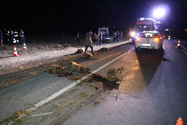 Yozgat’ta trafik kazası: 1 ölü, 2 yaralı
