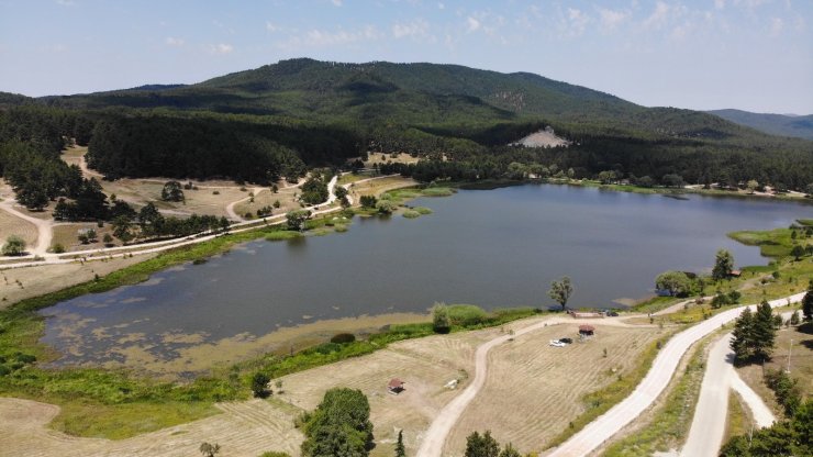 Gölcük Yaylası havadan bir başka güzel
