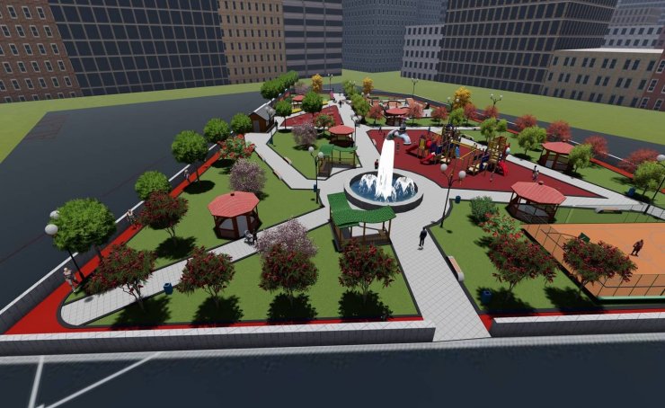 İpekyolu Belediyesinden ilçeye 15 yeni park