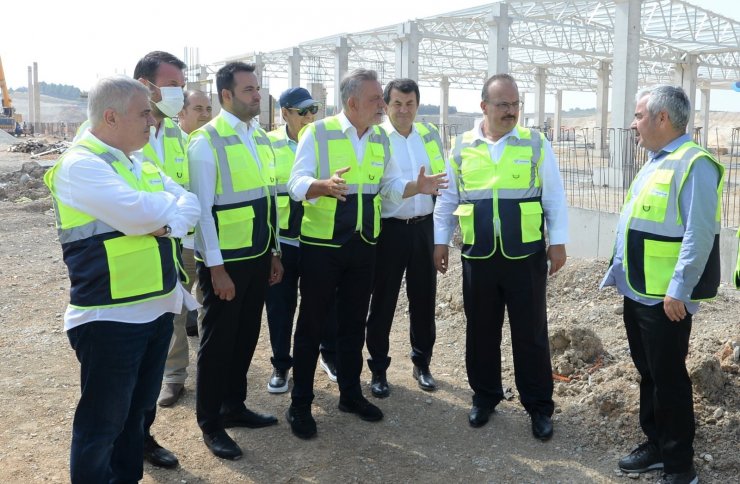 TEKNOSAB’da fabrikalar hızla yükseliyor