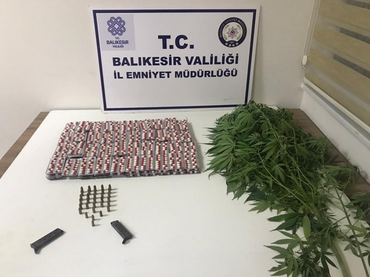 Balıkesir’de polis ve jandarmadan 61 şahsa gözaltı