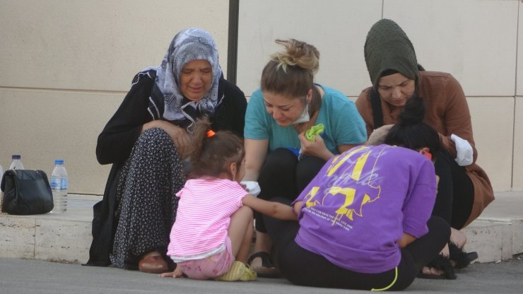 8 yaşındaki çocuk havuzda boğuldu, anne ve hala morg önünde sinir krizi geçirdi