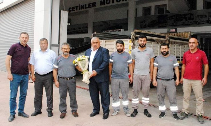 ÇESOB başkanı Gür’den sanayi esnafına ’Azerbaycan’ teşekkürü