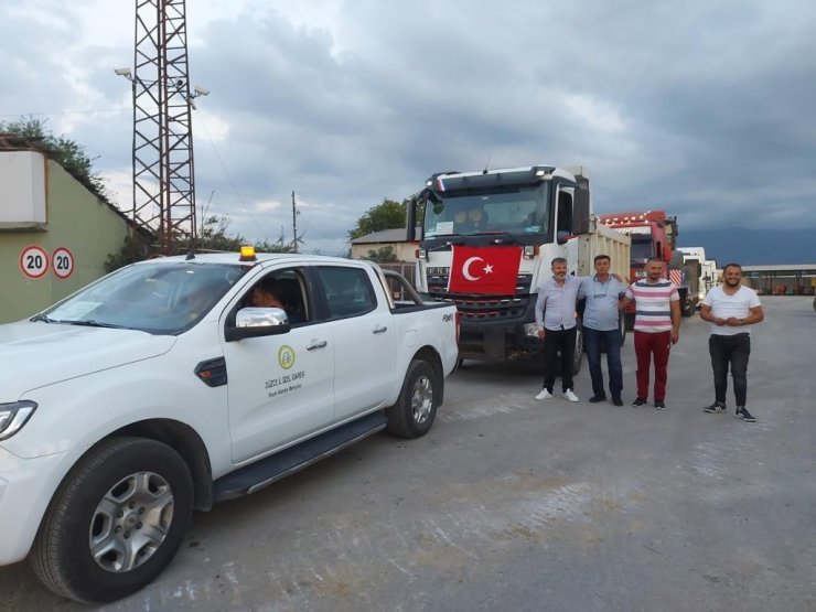 Düzce’den sel bölgesine 23 iş makinesi gönderildi