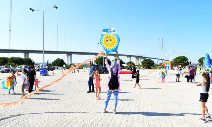 Çocuklar doyasıya eğlendi