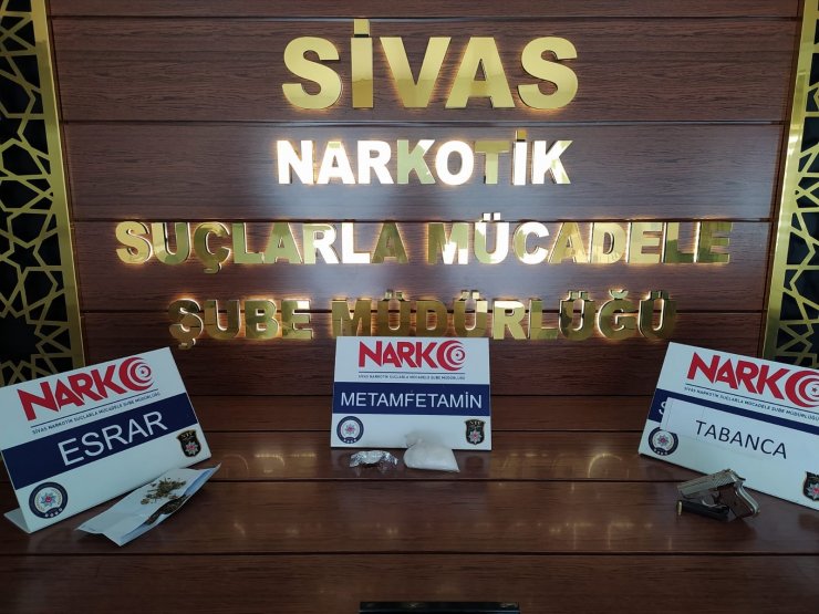 Sivas’ta 18 kişi hakkında uyuşturucu suçlarından işlem yapıldı