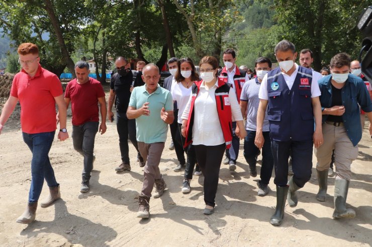 Bakan Yanık: "Sinop’a 13 milyon nakdi yardım gönderdik"