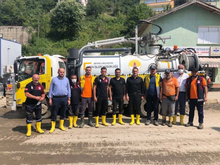 Beyoğlu’ndan Kastamonu’ya geçmiş olsun ziyareti