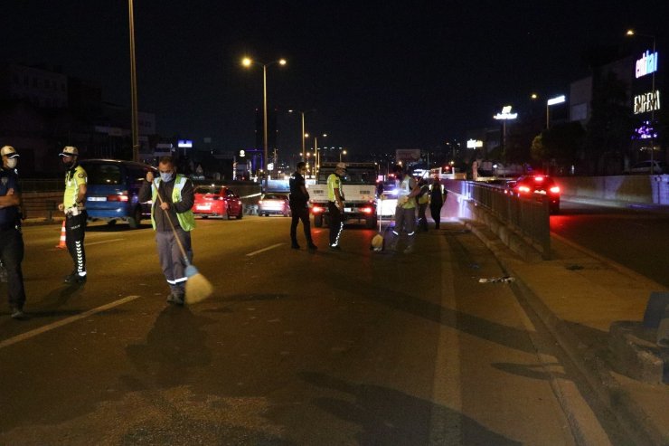 Ankara’da alt geçit girişinde otomobilin çarptığı yaya hayatını kaybetti
