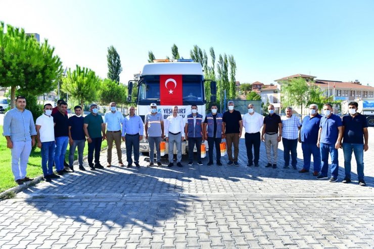 Başkan Çınar, ateş kahramanlarını ziyaret etti