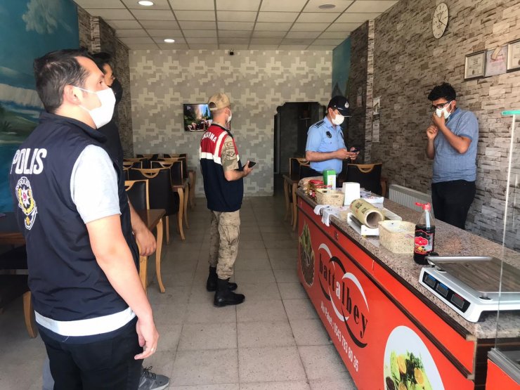 Çaldıran’da korona virüs denetimleri aralıksız devam ediyor