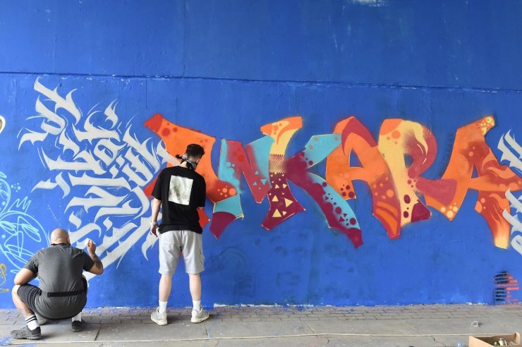 AŞTİ’nin kapıları grafiti sanatçılarına açıldı