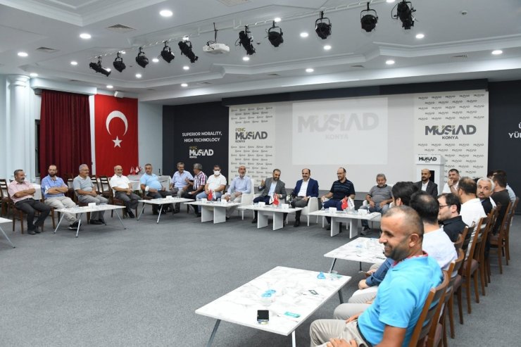 Başkan Altay, MÜSİAD Konya’da iş adamlarıyla buluştu