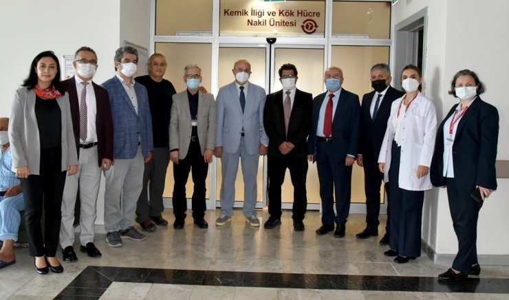 OMÜ Erişkin Kemik İliği ve Kök Hücre Nakli Merkezi ‘dalya’ dedi