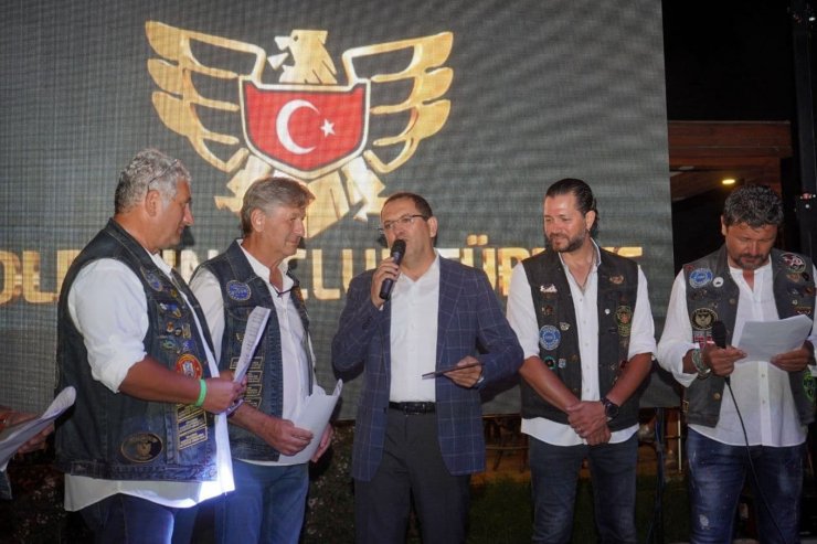 6. Uluslararası Gold Wing Türkiye buluşması gala gecesiyle sona erdi