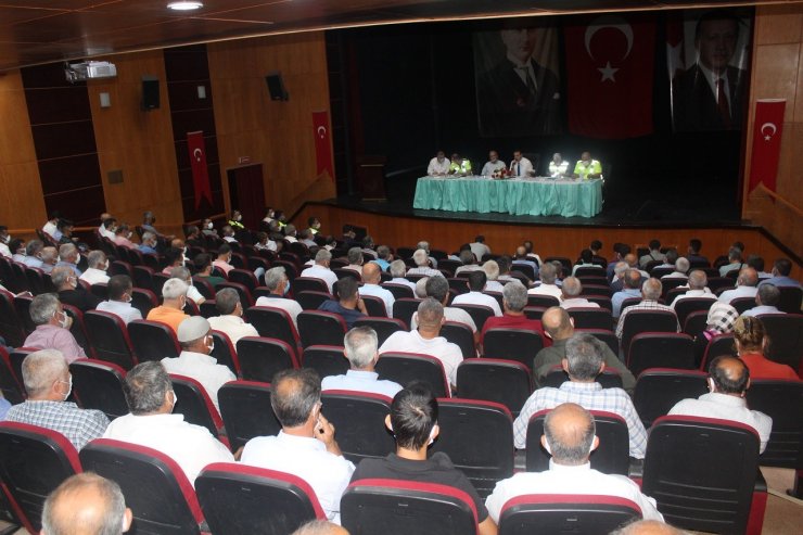 Kahta’da "Güvenli Okul ve Güvenli Servis Taşımacılığı" toplantısı