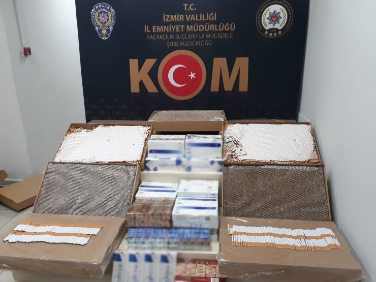 İzmir’de 10 ayrı kaçakçılık operasyonunda 16 şüpheli yakalandı