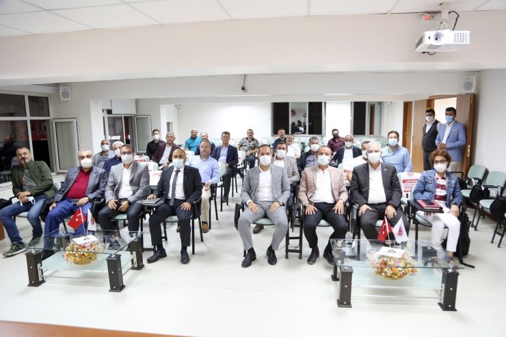 Niğde Belediye Başkanı Özdemir, sanayicilere projelerini anlattı