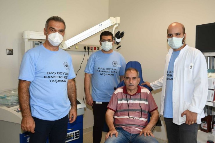 Adana’da baş ve boyun kanseri taraması yapıldı