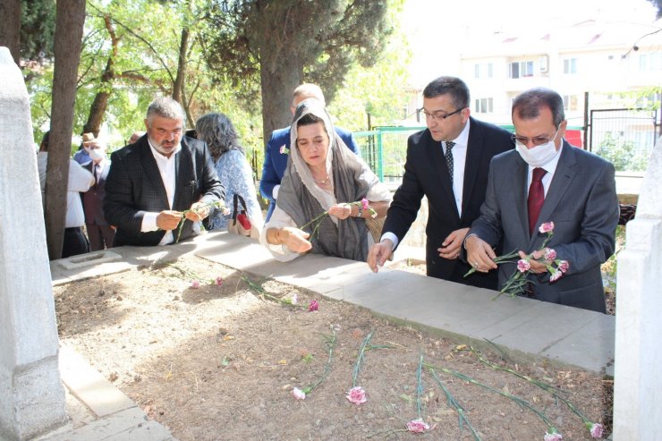 Kuva-yı Milliye kahramanı Osman Çaneri kabri başında anıldı