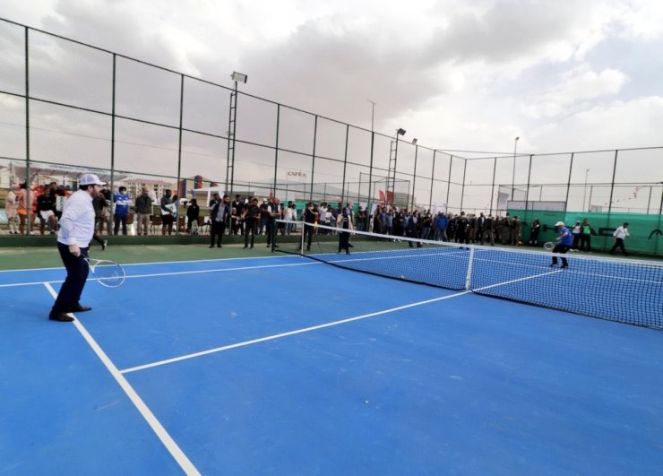 Ağrı Dağı Tenis Turnuvası başladı