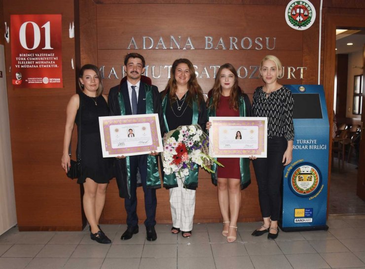 İki kardeş aynı gün avukat oldu