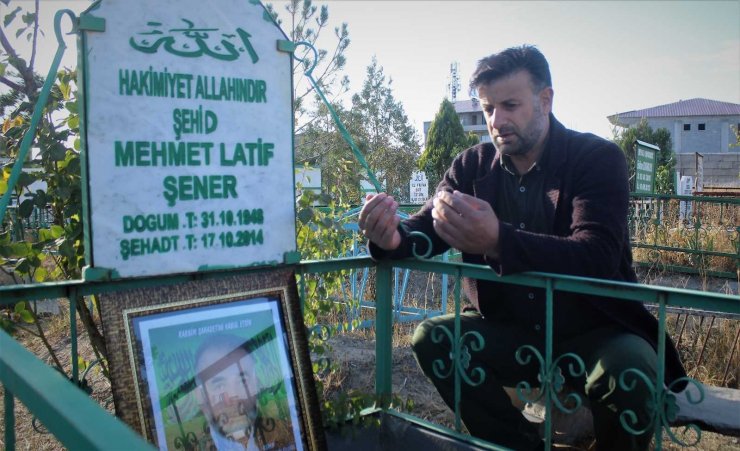 6-8 Ekim olaylarında katledilen Mehmet Latif Şener kabri başında anıldı
