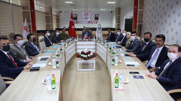 Erzincan’da İl Güvenlik ve Asayiş Koordinasyon toplantısı yapıldı