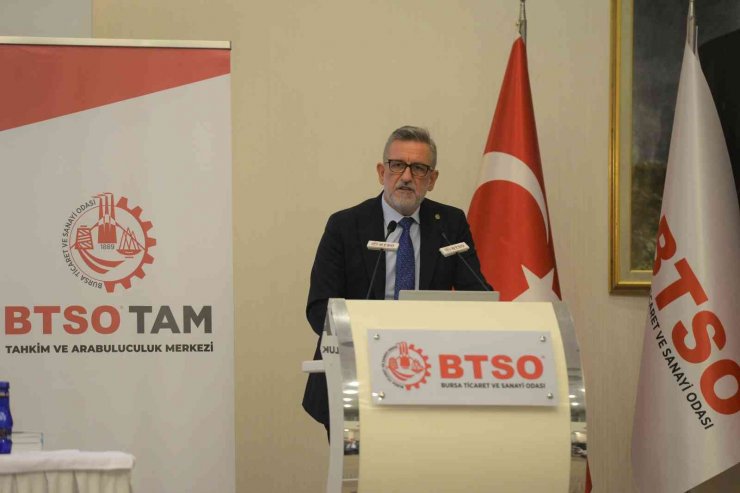 BTSO Yönetim Kurulu Başkanı İbrahim Burkay: “Kalkınma hedeflerimizde temel dayanağımız güçlü bir hukuk sistemidir”