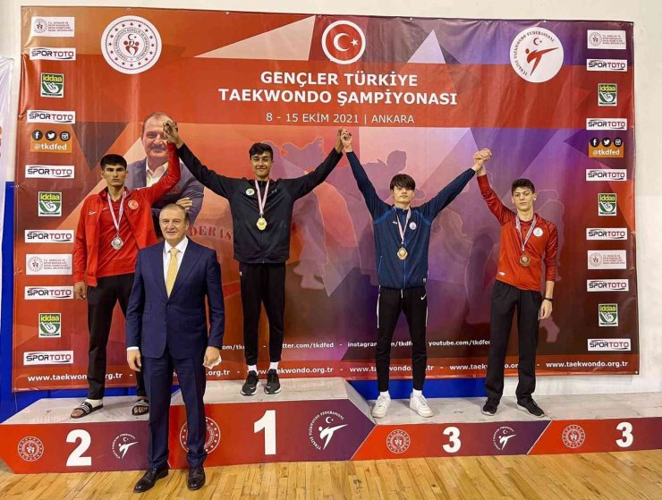 Armağan İkram, Gençler Türkiye Taekwondo Şampiyonası’nda 3. oldu