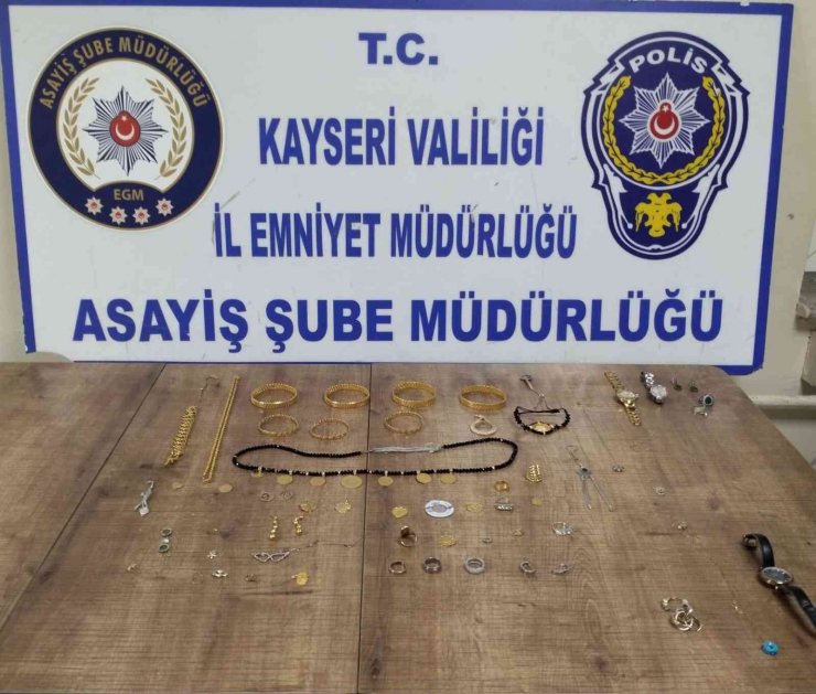Ankara’da çaldılar, Kayseri’de yakalandılar