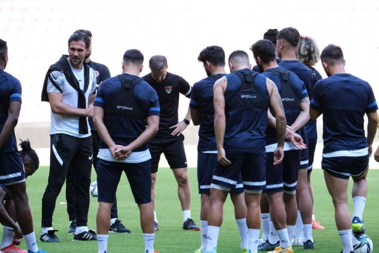 Hatayspor, Fatih Karagümrük maçının hazırlıklarını sürdürdü