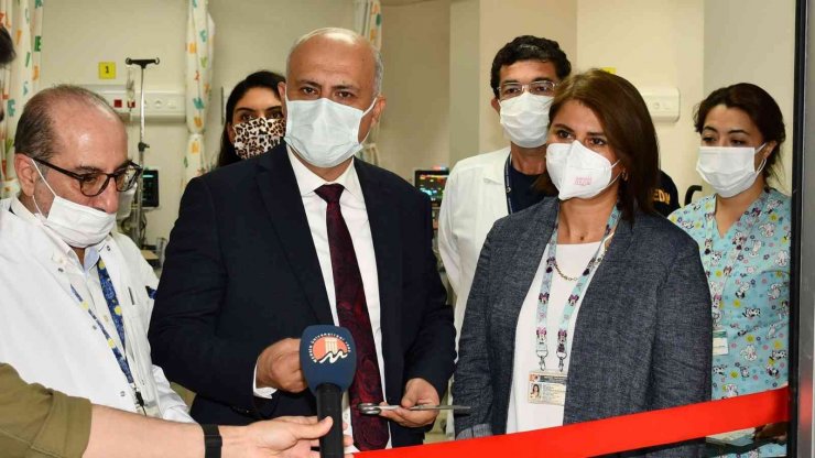 MEÜ Tıp Fakültesi Hastanesi Çocuk Acil Ek Servisi hizmete açıldı