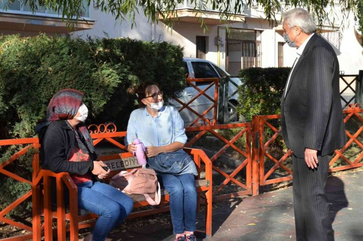 Başkan Bakkalcıoğlu’nun esnaf ziyaretleri devam ediyor