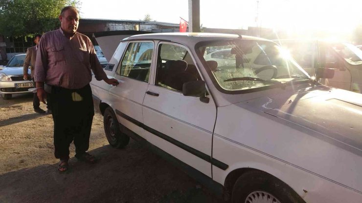 Emektar çiftçinin çalınan arabasını, polis jandarma ortak çalışma ile buldu